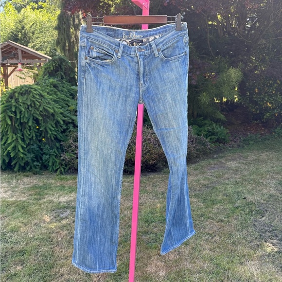Earl Jeans Blue Boot Cut Denim Y2K women’s size 26 - Picture 1 of 8